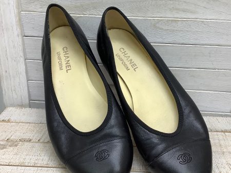 Black Shoes Flats designer by Chanel, Size 9.5 Online