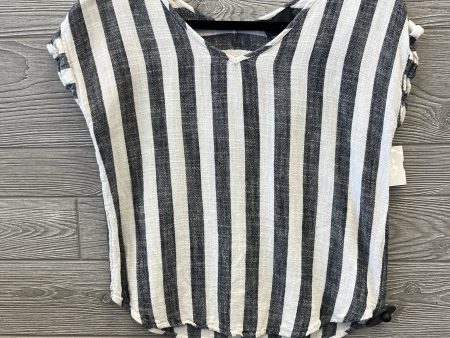 Top Short Sleeve By Lumiere In Striped Pattern, Size: S on Sale