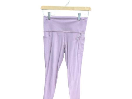 Athletic Capris By Athleta In Pink, Size: S For Cheap