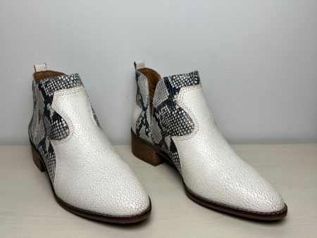 Boots Leather By Lucky Brand In Snakeskin Print, Size: 8.5 Online Sale