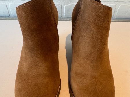 Boots Ankle Heels By Lucky Brand In Tan, Size: 6 Online Sale