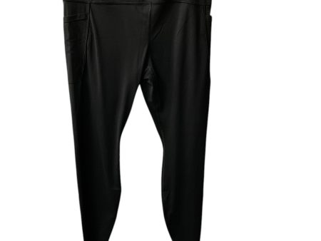 Athletic Leggings By All In Motion In Black, Size: Xl Online