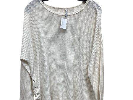 Top Long Sleeve By Z Supply In Cream, Size: Xl Supply