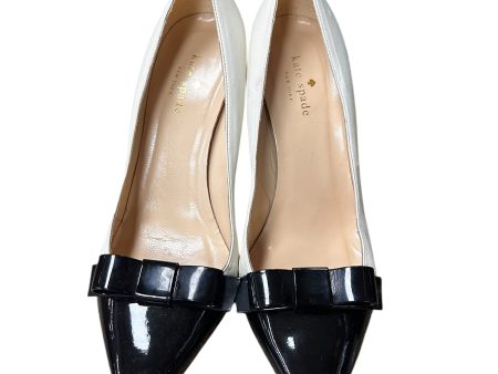 Shoes Designer By Kate Spade In Black & White, Size: 9.5 For Discount