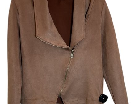 Blazer By Blu Pepper In Tan, Size: M For Cheap