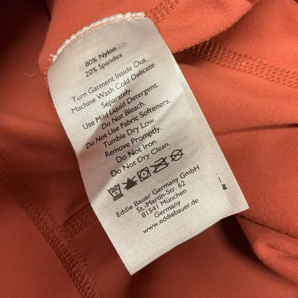 Athletic Capris By Eddie Bauer In Orange, Size: L Online Sale