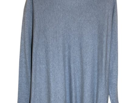 Top Long Sleeve By Michael By Michael Kors In Blue, Size: L Online Hot Sale