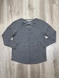 Athletic Top Long Sleeve Crewneck By Apana In Grey, Size: M Cheap