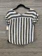 Top Short Sleeve By Lumiere In Striped Pattern, Size: S on Sale