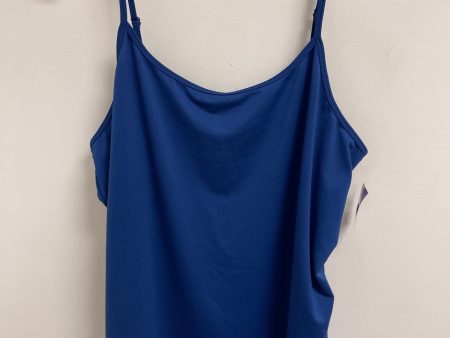 Tank Top By Lane Bryant In Blue, Size: 2x Online Sale