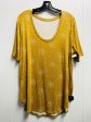 Top Short Sleeve By Maurices In Tan, Size: L Supply