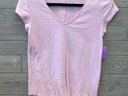 Top Short Sleeve By Gap In Purple, Size: Xs Sale