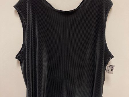 Tank Top By Briggs In Black, Size: 3x Online now