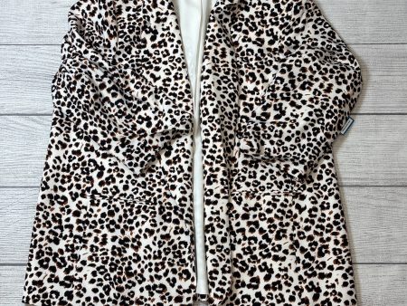 Blazer By Bar Iii In Animal Print, Size: 3x Sale