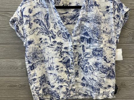 Top Short Sleeve By Joie In Blue, Size: S Online Sale