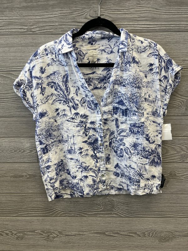 Top Short Sleeve By Joie In Blue, Size: S Online Sale