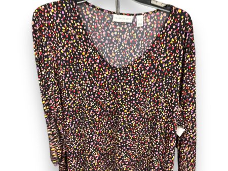 Top Long Sleeve By Susan Graver In Multi-colored, Size: Xl Online Hot Sale