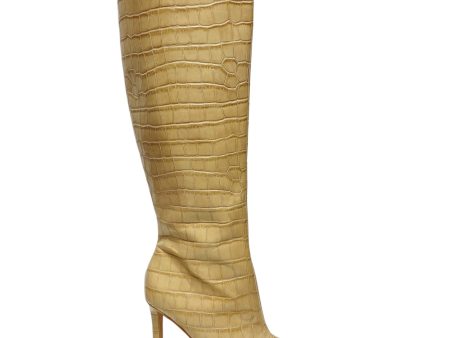 Boots Knee Heels By Gianni Bini In Tan, Size: 7.5 Online now