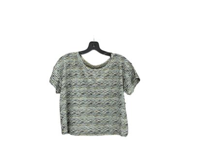 Top Short Sleeve By Free People In Striped Pattern, Size: S Discount