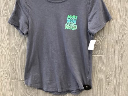 Top Short Sleeve By Old Navy In Blue, Size: S Supply