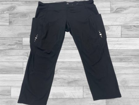 Athletic Leggings By Xersion In Black, Size: Xxl Hot on Sale