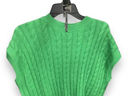 Vest Sweater By Clothes Mentor In Green, Size: M Online Hot Sale