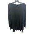 Silk Top Long Sleeve By Eileen Fisher In Black, Size: M Online Hot Sale