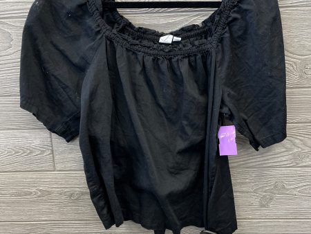 Top Short Sleeve By Gap In Black, Size: S on Sale