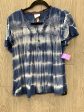 Top Short Sleeve By Knox Rose In Tie Dye Print, Size: S on Sale