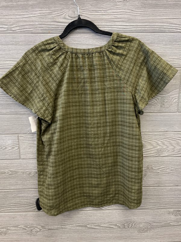 Top Short Sleeve By Sonoma In Green, Size: S Hot on Sale