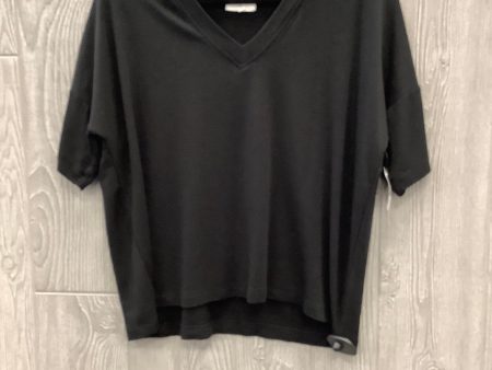 Top Short Sleeve By Lou And Grey In Black, Size: S Fashion