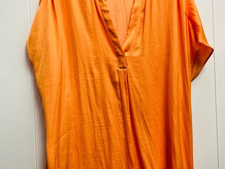 Top Short Sleeve By Rachel Zoe In Orange, Size: Xl Hot on Sale