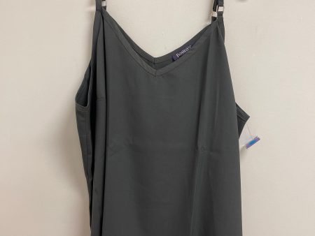 Tank Top By Roamans In Grey, Size: 4x Online Sale