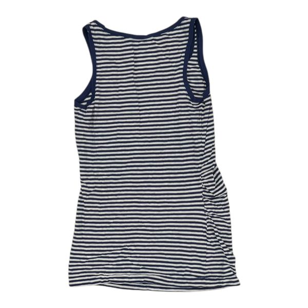 Mat Tank Top By Gap In Blue & White, Size:S Supply