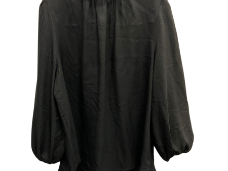 Top 3 4 Sleeve By H&m In Black, Size: L Sale