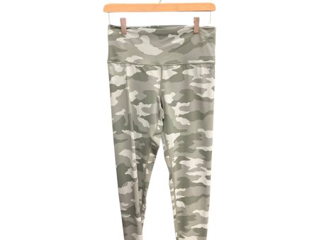 Athletic Leggings By Aerie In Camouflage Print, Size: L Sale