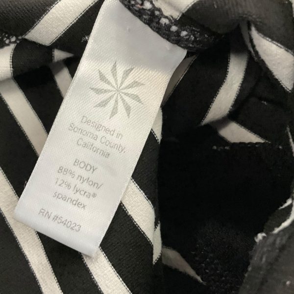 Athletic Capris By Athleta In Black & White, Size: Xs Online Hot Sale