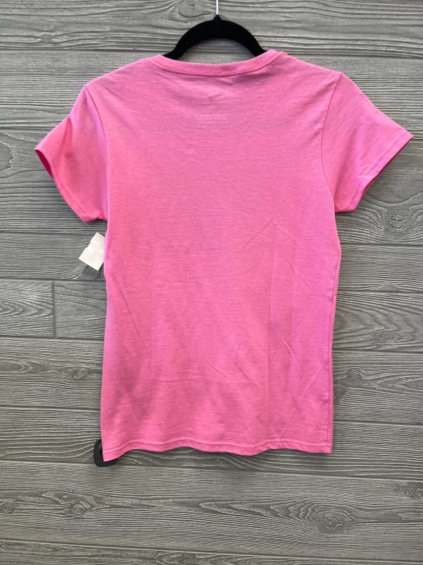 Top Short Sleeve By Clothes Mentor In Pink, Size: S Online now