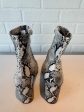 Boots Ankle Heels By Madden Girl In Black & White, Size: 6 Supply