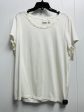 Top Short Sleeve By Chicos In White, Size: Xl For Sale