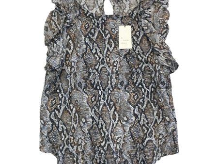 Top Sleeveless By A New Day In Snakeskin Print, Size: Xxl Online Sale