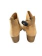 Boots Ankle Heels By Pink Lily In Tan, Size: 10 Sale