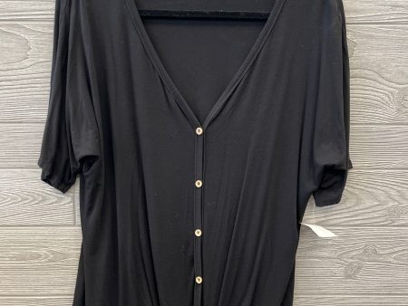 Top Short Sleeve By 143 Story In Black, Size: S Cheap