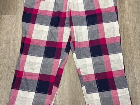 Pajama Pants By Sonoma In Plaid Pattern, Size: 2x Online now