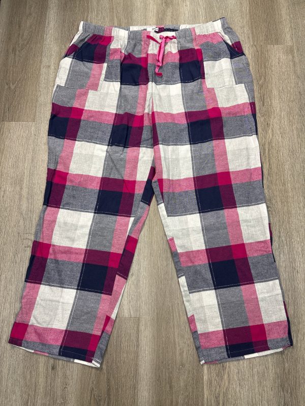 Pajama Pants By Sonoma In Plaid Pattern, Size: 2x Online now