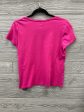 Top Short Sleeve By Studio Works In Pink, Size: Petite  M on Sale