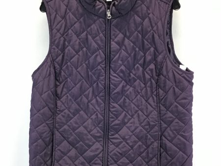 Vest Puffer & Quilted By Croft And Barrow In Purple, Size: Xl Sale