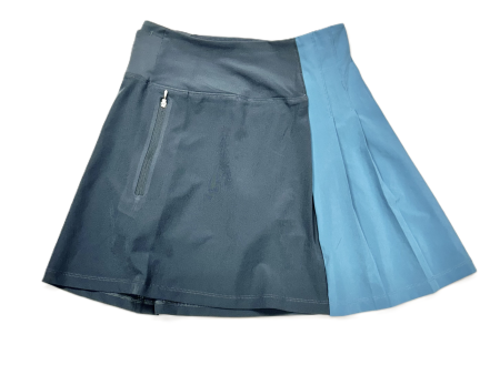 Athletic Skort By Athleta In Blue & Grey, Size: Xxs on Sale