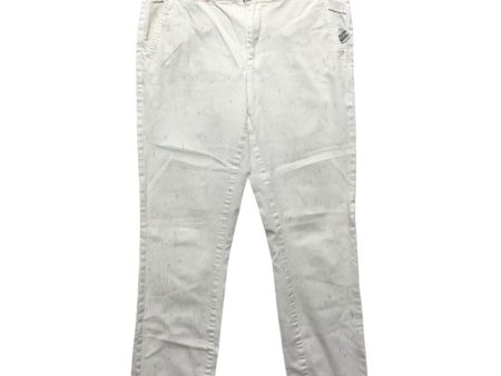 Pants Chinos & Khakis By Anthropologie In White, Size: 6 For Cheap