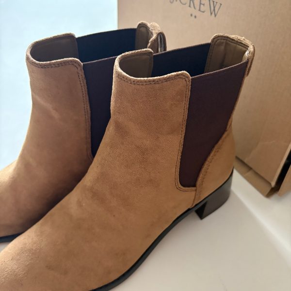 Boots Ankle Flats By J. Crew In Brown, Size: 8.5 For Sale